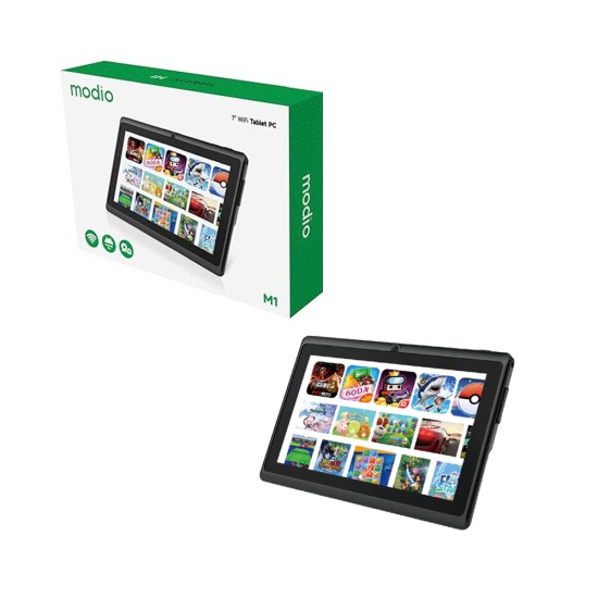 Tablet Kids Modio M1 Android 1GB/8GB 7" Wifi Negro